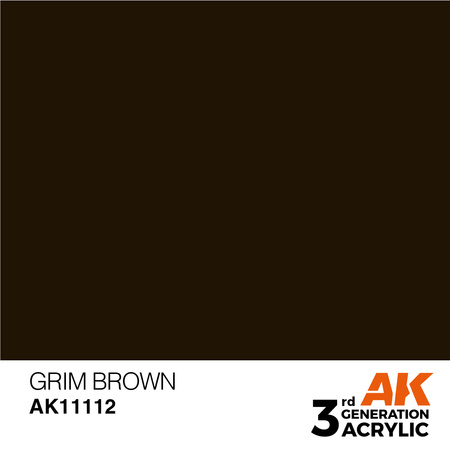 AK Interactive GRIM BROWN – STANDARD