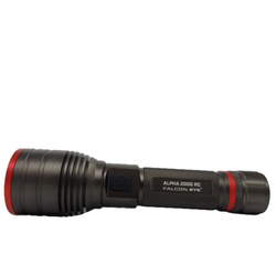 Latarka ręczna LED ALPHA 2000 RC, Falcon Eye 2000 lm akumulatorowa Mactronic