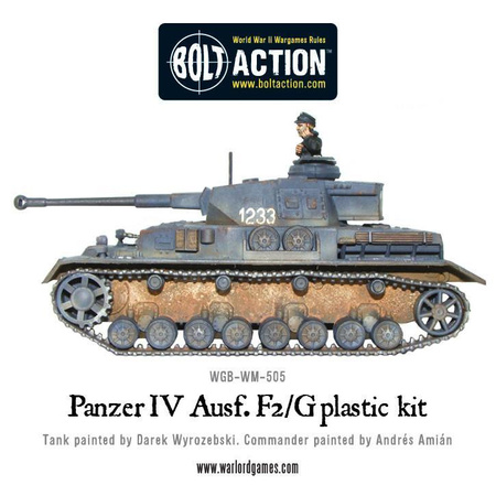 BOLT ACTION Panzer IV Ausf. F1/G/H Medium Tank