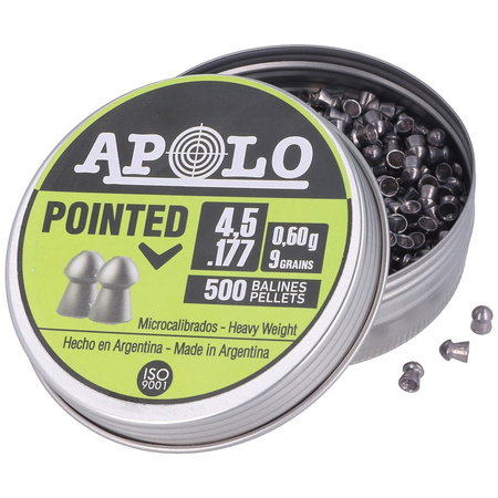 Śrut Apolo Premium Pointed 4.51 mm, 500 szt. 0.60g/9.0gr 