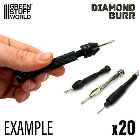 GSW - Diamond Burr Set with 20 tips