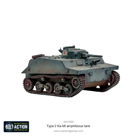 BOLT ACTION Japanese Type 2 Ka-Mi amphibious tank