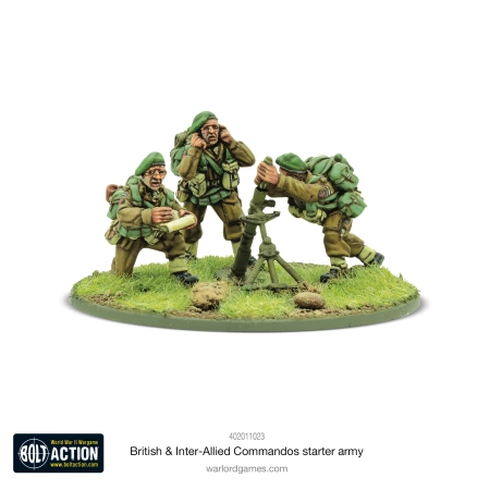 BOLT ACTION British & Inter-Allied Commandos starter army