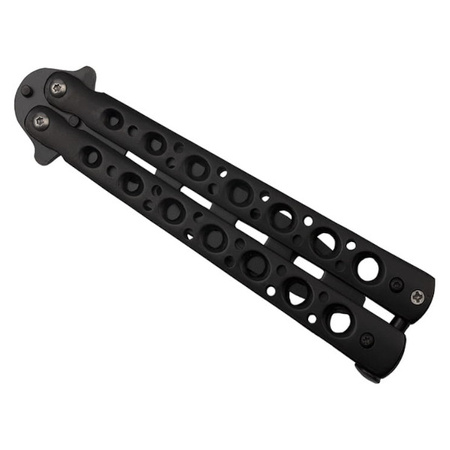 Nóż Motylek Treningowy Czarny 