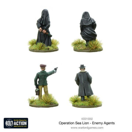 BOLT ACTION Operation Sea Lion - Enemy Agents