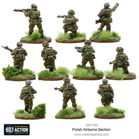 BOLT ACTION Polish Airborne section