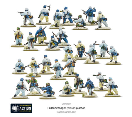 BOLT ACTION Fallschirmjäger Winter Infantry