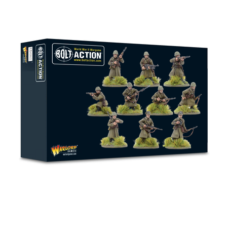 BOLT ACTION Polish Infantry Squad In Greatcoats
