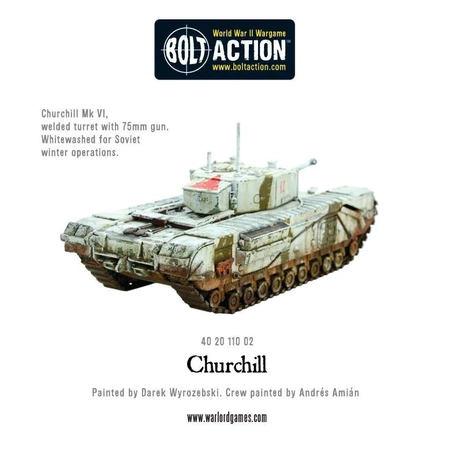 BOLT ACTION Churchill Tank