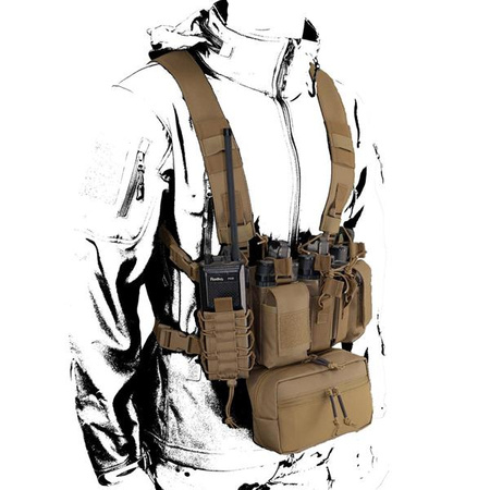 KAMIZELKA CHEST RIG STORM CORDURA CZARNA CMG