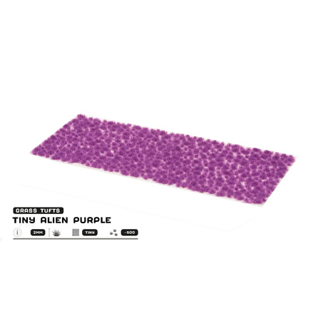 Gamers Grass: Tiny Tufts - 2 mm - Alien Purple