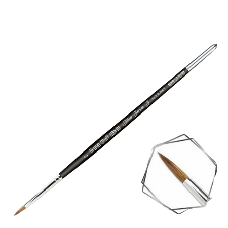 Green Stuff World Pędzel Kolinsky Silver Series - 2