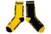 Skarpety BENNONKY Danger Zone czarno-zółte Bennon