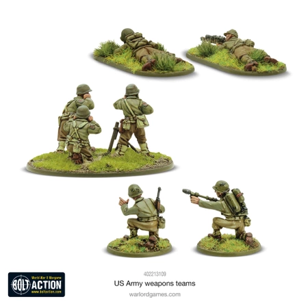 BOLT ACTION US Army Weapons Teams