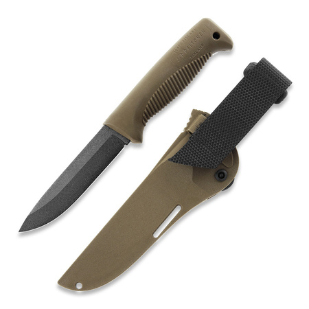 Nóż Peltonen Sissipuukko M07 Ranger Coyote PTFE - pochwa kompozytowa Coyote FJP121