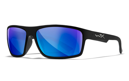 Okulary Wiley X Black Frame Blue Polarized CAPTIVATE™ PEAK