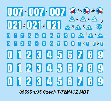 TRUMPETER 05595 Czech T-72M4CZ MBT 1/35