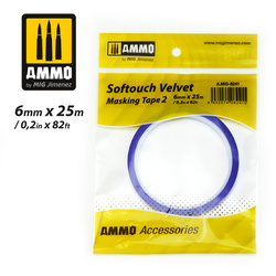 Ammo: Softouch Velvet Masking Tape 2 (6 mm x 25 m)�