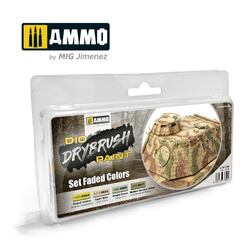 Ammo: DIO Drybrush Paint - Set Faded Colors