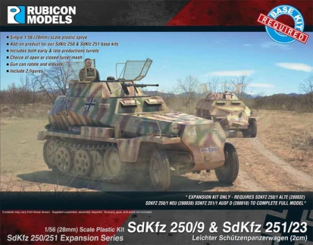 RUBICON 280048 - SdKfz 250/251 Expansion Set - SdKfz 250/9 & 251/23