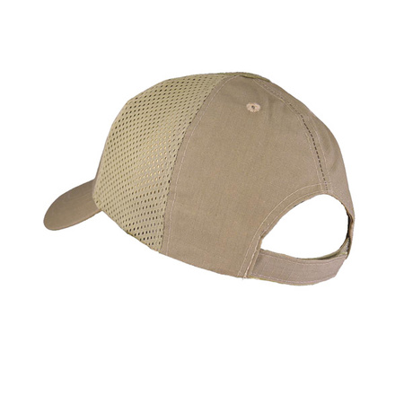 Czapka Baseball Mesh Piaskowa CMG