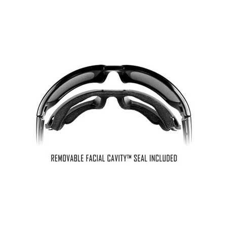 Okulary Wiley X GRAVITY Black Frame Polarized Blue