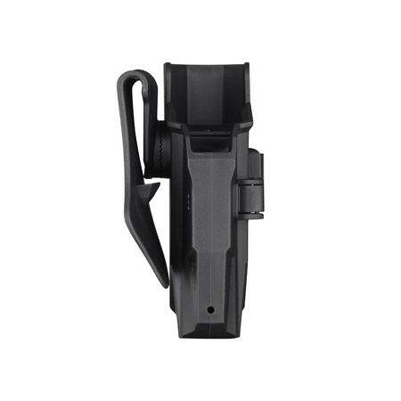 Kabura polimerowa do Glocka 17/19/23/32/34 i CZ P10C z celownikiem Red Dot czarna Amomax