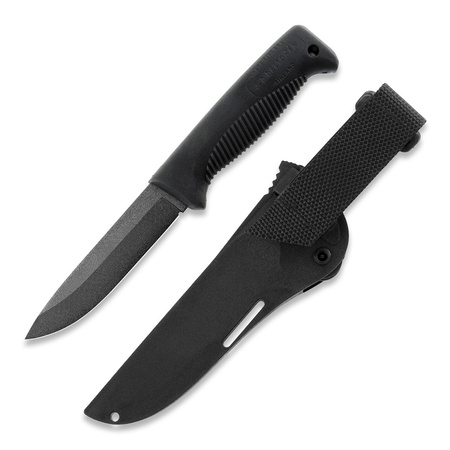 Nóż Peltonen Sissipuukko M07 Ranger Black PTFE - pochwa kompozytowa czarna FJP080