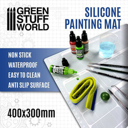 Green Stuff World Silikonowa Mata Malarska 400x300mm