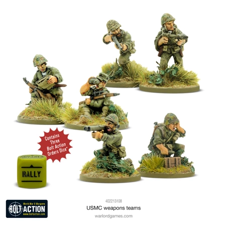 BOLT ACTION USMC Weapons Teams