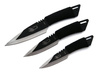 Zestaw Czarnych Noży Do Rzucania BSH Adventure