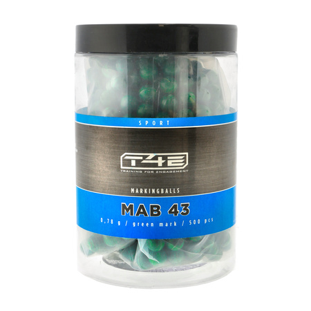 Kule z farbą Umarex T4E Sport MAB 43 kal. .43 / 500 szt.