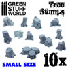 Green Stuff World Small Tree Stumps