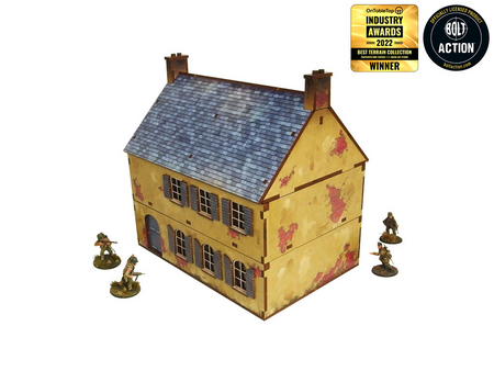 MICRO ART - WW2 NORMANDY TOWNHOUSE 2 (28MM)