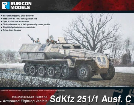 RUBICON 280031 - SdKfz 251/1 Ausf C (aka 251C)