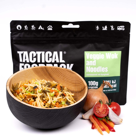 Liofilizat Tactical Foodpack Makaron z warzywami z woka 400 g