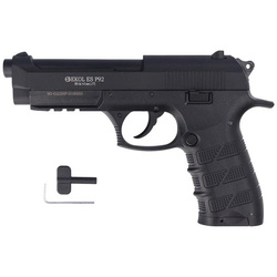 Pistolet Pneumatyczny Wiatrówka Ekol ES P92 Full Size Polimer 4,5 mm Matte Black