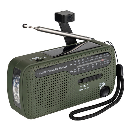 Radio Survivalowe Fosco - SW1/SW2/FM/AM Zielone