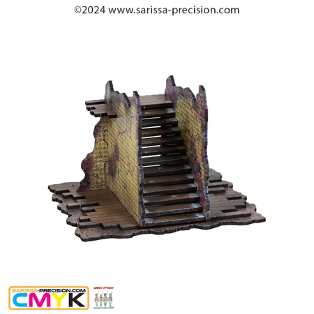 SARISSA PRECISION - Destroyed City Block D (400x300) - Full Colour