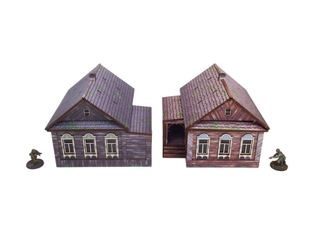 MICRO ART - WW2 Ostfront Village Doma (2) (28mm)