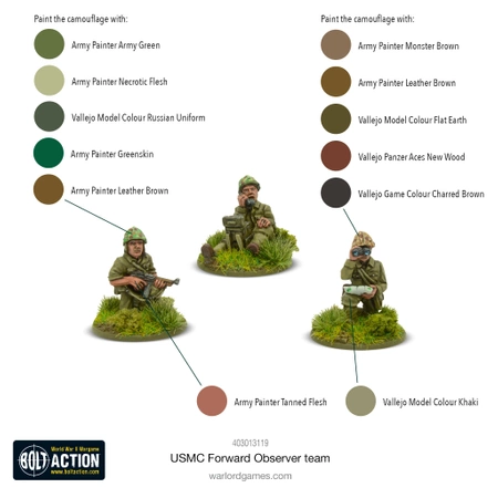 BOLT ACTION USMC Forward Observer Team