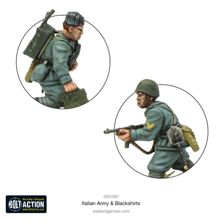 BOLT ACTION Italian Army & Blackshirts