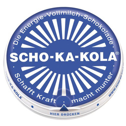 Czekolada Scho-Ka-Kola mleczna z kofeiną 100 g