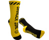 Skarpety BENNONKY Danger Zone czarno-zółte Bennon