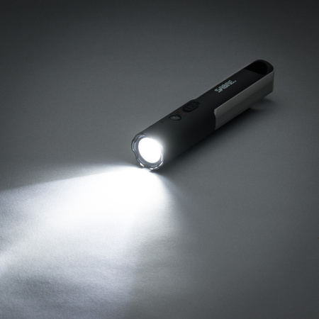 Paralizator z latarką 200 lumenów SABRE G-S-1014 BK