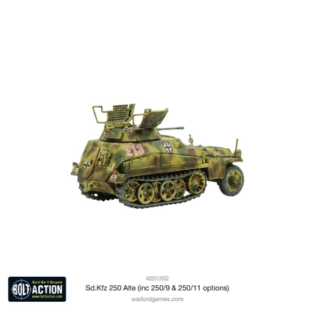 BOLT ACTION Sd.Kfz 250 (Alte) Half-Track (Options for 250/1, 250/9, 250/11)