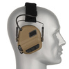 Earmor - Aktywne ochronniki słuchu M31 PLUS - Czarny - M31-BK (PLUS)