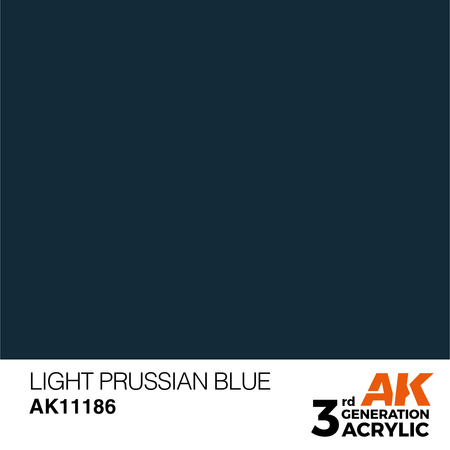 AK Interactive LIGHT PRUSSIAN BLUE – STANDARD