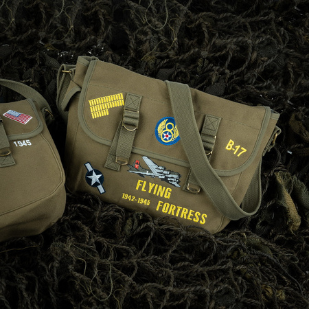 Torba na ramię z płótna B-17 Flying Fortress FOSTEX