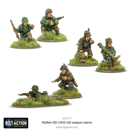 BOLT ACTION Waffen-SS (1943-45) Weapons Teams